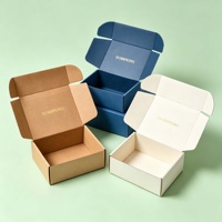 Boîtes d'expédition personnalisées en carton, grandes boîtes en carton ondulé pour l'emballage avec logo
