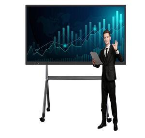 Lavagna Interattiva LCD da 75 Pollici con Penna/Tocco Digitale, Supporto Portatile per Riunioni, Istruzione e Disegno - Product Image 4