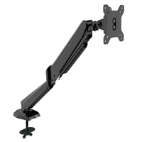 Socle de moniteur d'ordinateur en alliage d'aluminium, pour bureau, blanc, 1 pièce