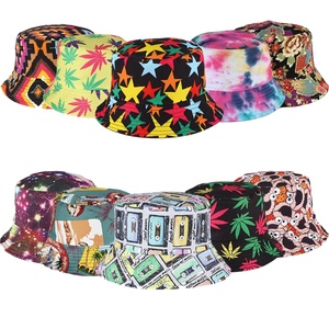 Chapeaux Bob Réversibles en Gros, Double Face, Pliables, Imprimés, Chapeaux de Soleil, Casquettes de Pêcheur pour Activités de Plein Air, Voyage, Randonnée, Plage - Product Image 1