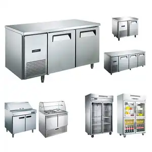 Réfrigérateur sous comptoir commercial personnalisé Faible consommation d'énergie Réfrigérateur de table de travail