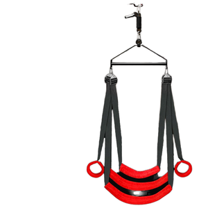Columpio <span class=keywords><strong>sexual</strong></span> para adultos montado en el techo, Kit de Bondage para parejas BDSM, eslinga giratoria para varias posiciones sexuales, juguetes de restricción para SM - Product Image 2