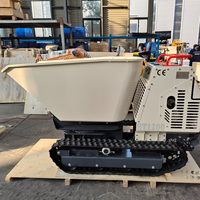 Déchargeur rotatif sur chenilles de 1.2 tonnes Capacité de chargement du déchargeur rotatif 1200kg
