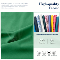 Tenues médicales élégantes pour femmes, tissu respirant, plusieurs poches, uniformes d'infirmière professionnels, doux, extensibles, faciles d'entretien