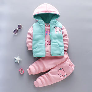 Set da tre pezzi per bambina primaverile e autunnale per bambini 0-1-3 anni <span class=keywords><strong>abbigliamento</strong></span> per bambini <span class=keywords><strong>maschio</strong></span> - Product Image 3