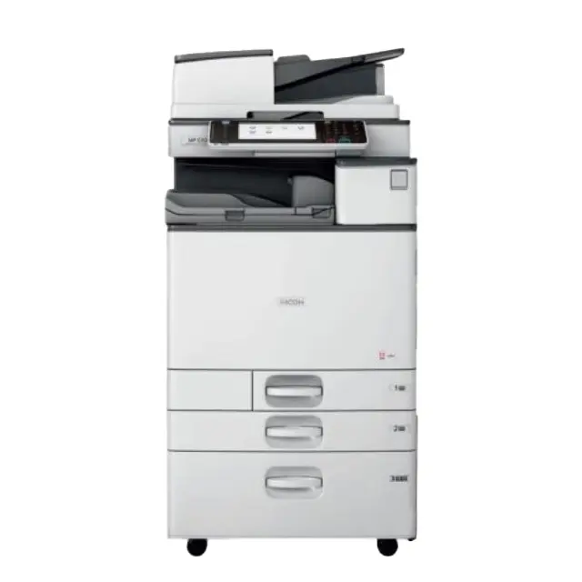 เครื่องถ่ายเอกสารที่ใช้แล้วเครื่องถ่ายเอกสารทำงานได้ดีสำหรับเครื่องพิมพ์สำนักงาน Ricoh 5503All-in-one ที่ใช้สำหรับอุปกรณ์สำนักงาน