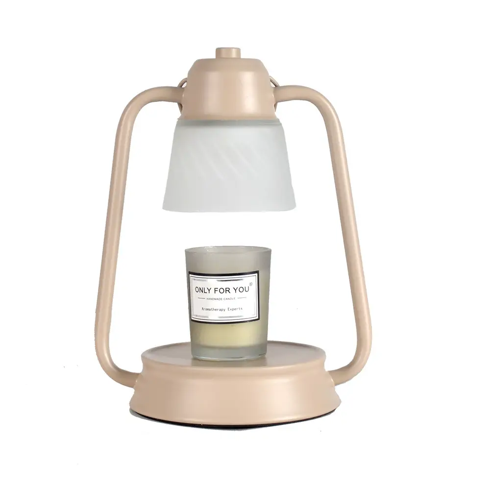Prezzo di fabbrica 220V Nordic Black Table Electric Fragrance Candle Warmer lampada luce regolabile Wax Melter Lamp