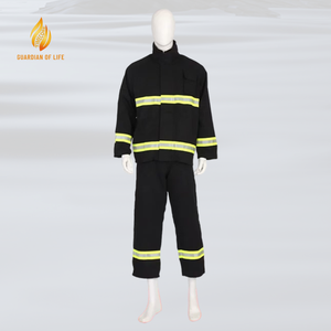 Équipement de protection incendie à 4 couches (conforme à la NFPA) pour les opérations de sauvetage incendie structurelles/forestières/dangereuses - Product Image 1