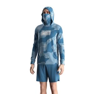 Sudadera de Pesca Profesional para Hombre con Máscara Facial Integrada UPF50+ y Tejido Transpirable de Secado Rápido para Uso Durante Todo el Día - Product Image 6