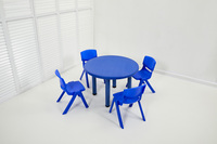 Meubles de maternelle, table et chaise d'étude en plastique, colorées, bureaux et chaises d'étude pour enfants, bureau et chaise d'école