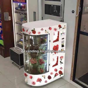 Hoa Máy Bán Hàng Tự Động Với <span class=keywords><strong>RFID</strong></span> WIFI Kết Nối Tự Động <span class=keywords><strong>Dispenser</strong></span> Thẻ Tín Dụng Trực Tuyến Trả Máy Atm - Product Image 2