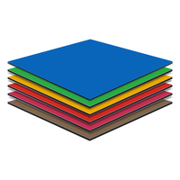 Paneles Compuestos de Aluminio Antibacterianos Modernos en Varios Colores con Características Ligeras e Ignífugas para Uso en Exteriores