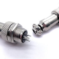 Soulin GX12 2-7 broches femelle mâle connecteurs étanche adaptateur Jack prise laiton fil câble prise puissance Aviat connecteur