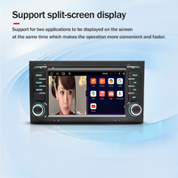 Radio para Auto Android 15 de 7 Pulgadas para Audi A4 B6 B7 S4 (2000-2009), CarPlay Inalámbrico, Android Auto, Navegación GPS, Reproductor Multimedia para Auto, DSP