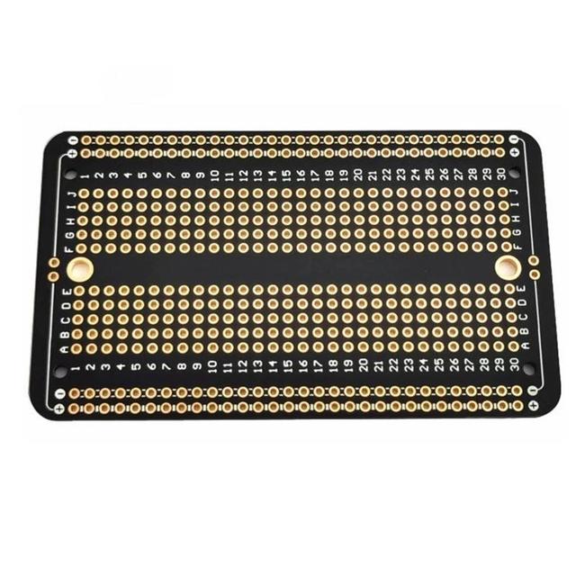 5.2x8.9cm Standard Permanent Breadboard Solder Pcb Board Prototype Board Protoboard Diy Prototype Electronics