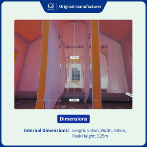 Carpa <span class=keywords><strong>de</strong></span> Rescate Móvil Inflable Impermeable <span class=keywords><strong>de</strong></span> Tela 1000D para Aislamiento en Emergencias - Product Image 3