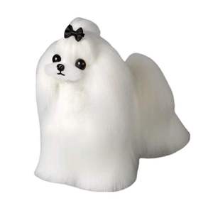 Mr. Jiang Perruque portable pliable en plastique pour animaux de compagnie Modèle de toilettage sans mannequin pour le nettoyage du Shih Tzu Yorkshire - Product Image 5