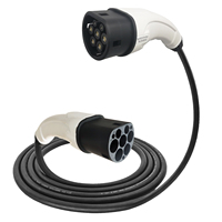 Vente en gros personnalisable Type 2 câble de chargeur EV 16A 32A câble de voyage de charge de voiture électrique 5-10 mètres nouveau CE ROHS certifié EV