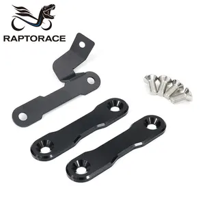 Raptorace Fit For Yamaha MT07 MT 07 FZ07 FZ 2014-2019 Aftermarket Rear Passenger Peg Hole Cover Footpeg Footrest Block Off Plate