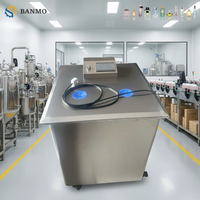 Máquina de limpieza de botellas de aire industrial de acero inoxidable, modelo 2026, con enjuagador de cuellos de 10-100 mm para envases de alimentos y cosméticos, 0.8MPa