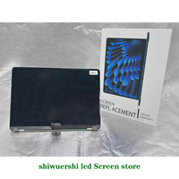Layar LCD Laptop Baru A+ 13.6" Perak Abu-abu Starlight Midnight Pengganti untuk Macbook Air M2 A2681 Panel Retina