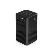 Mini projecteur portable DLP Pico LED C900 Android 9 2.4G/5G WiFi 4K Ready 200 Lumens 3D 2 Go 32 Go avec batterie intégrée et son stéréo HIFI