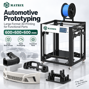 Impresora 3D FDM Industrial de 600 mm para Plantillas, Accesorios, Herramientas de Ensamblaje, Ayudas de Posicionamiento y Aplicaciones en Fábrica - Product Image 1