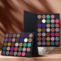 Produits chauds Palette Cosmétiques Ombre À Paupières Maquillage Palette De Fard À Paupières Paillettes 35 Couleurs Avec Les Meilleures Ventes