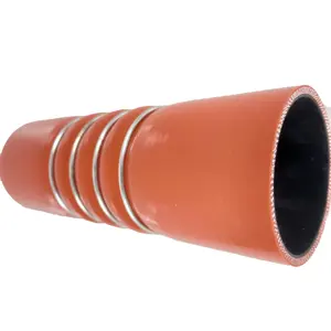 中国制造的柔性波纹加热器散热器硅橡胶软管