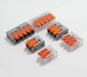 LT-412/413/414/415 Quick Wire Connectors Transparent Push-in Wire Connector with Copper Push-in <strong>Terminals</strong> - Product Image 5