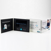 Meilleure Offre Prix de Gros Articles Promotionnels pour Entreprises Cadeau Marketing Livre Brochure Vidéo LCD Module Carte Musicale de Vœux