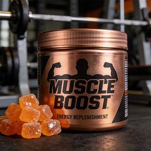 Gomitas de Creatina Monohidratada OEM Muscle Boost, Suplemento Antioxidante de Energía y Fuerza Pre-Entrenamiento para Adultos, Fitness y Musculación - Product Image 2