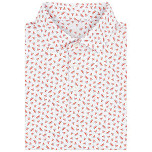 Polo de golf de haute qualité à séchage rapide pour hommes Impression numérique Concevez votre motif de luxe personnalisé - Product Image 4