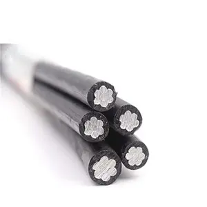 NFC 33-209 Standard 3X70 54.6 70mm2 70mm 0.6/1kv Low Voltage Aluminum Conductor Overhead Aerial Bundled ABC Wire Cable