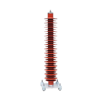 Parafoudre à oxyde de zinc haute tension Minrong YH5WZ-100/260 110 kV (caoutchouc silicone) 400 A 50/60 Hz pour les postes de transformation