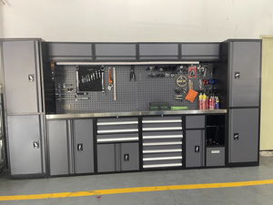 Hộp dụng cụ thép đa năng, chắc chắn, 12 ngăn, chống thấm nước, chống gỉ, có thể tùy chỉnh, dùng cho nhà, xưởng, gara, tủ dụng cụ - Product Image 6