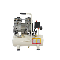 Compresseur d'air sans huile 980W 12L 55L/min 8Bar Moteur tout cuivre pour gonflage de pneus de vélo Usine OEM CE