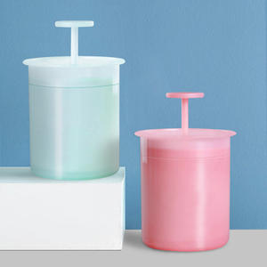 Appareil moussant manuel portable pour le nettoyage du visage, pour usage domestique et hôtelier, outil de nettoyage à la mousse en bouteille - Product Image 2