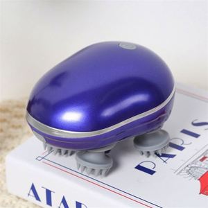 Custom Logo Premium Quality <b>Silicone</b> <b>Waterproof</b> Eco-Friendly Head Spa Massager Hair Scalp Massager Long Battery Life for Women - Product Image 3