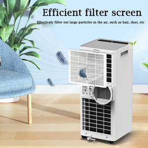 <span class=keywords><strong>Aire</strong></span> Acondicionado Portátil Doméstico de 1.5P, Unidad de Deshumidificación Móvil, Instalación sin Agua, Diseño Vertical Conveniente, Nuevo - Product Image 4