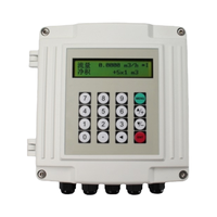 Débitmètre ultrasonique à fixation murale blanc DN15-DN6000 3 sondes TS-2 TM-1 TL-1 Double alimentation
