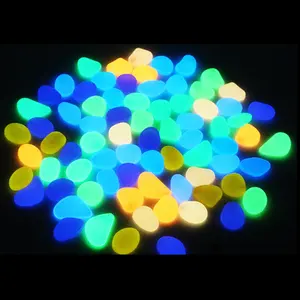 Yiwu Pabrik Langsung Menjual Lampu Malam Menyala Dalam Gelap Epoptik Luminescent Plastik Manik-manik Bercahaya