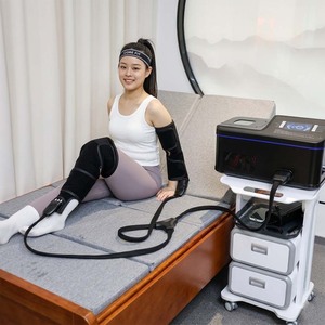 Appareil de rééducation du genou à contrôle automatique de la température, dispositif de thérapie par compression chaude et froide sans glace à semi-conducteurs - Product Image 6