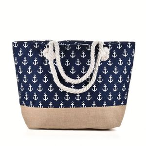 Sacs en paille tressée PP du Vietnam ou sacs de plage en paille plastique avec poignées en PU, sacs à main de shopping en plastique PP faits à la main pour filles - Product Image 5