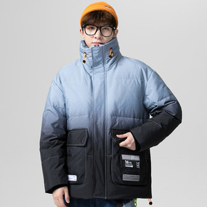 Chaud shad couleur hommes gonflés doudoune hiver veste matelassée hiver doudoune - Product Image 1