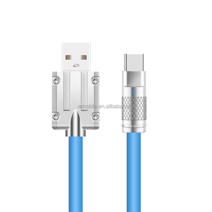 Loại C Điện Thoại Sạc TPE + Kẽm Hợp Kim Trường Hợp 2.4A Nhanh Chóng Sạc USB Cáp Nhanh Chóng Sạc Dữ Liệu Sync Chuyển USB Cáp - Product Image 2