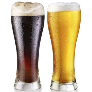Vente en gros de verres transparents à boire bière artisanale classique Pilsner verre à bière de blé pour logo personnalisé verres à bière - Product Image 4