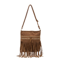 Sac à bandoulière décontracté rétro Jialing pour femme, avec pompon, rivets, pliable, imperméable, grande capacité, mode polyvalente, personnalisable