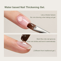 MR NAIL-Colle à ongles multifonctionnelle en gel UV, couche de base liquide longue durée et couche de finition pour le bricolage, source d'éclairage LED à la française