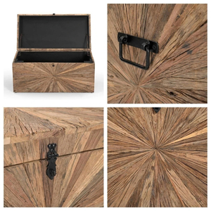 Modern <b>End</b> <b>Table</b> Cum <b>Storage</b> Cabinet Made with Wagon Wood Natural Wood Finish Side <b>Table</b> for Living Room Bedroom Home Furniture - Product Image 4